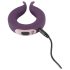 Elección para Parejas - Anillo Vibrador Doble (lila)