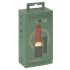 Emerald Love - Vibrador rojo recargable y resistente al agua