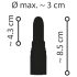 Emerald Love - Vibrador rojo recargable y resistente al agua