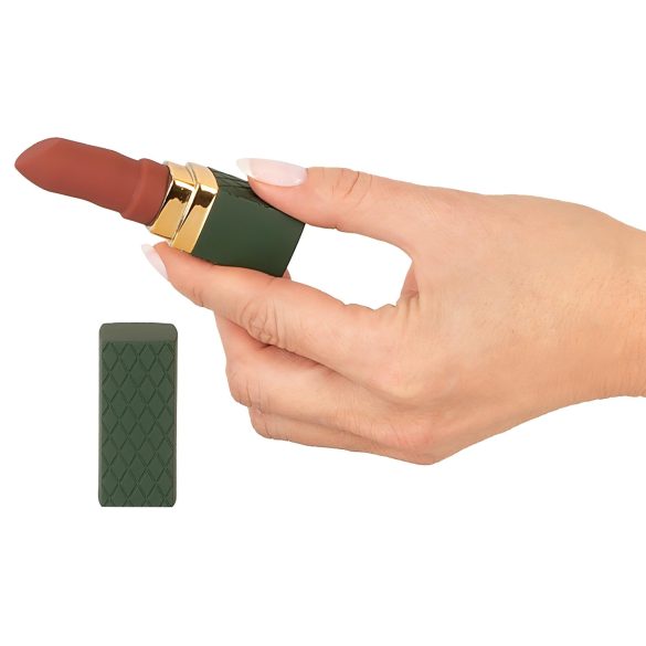 Emerald Love - vibrador discreto recargable resistente al agua - rojo