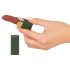 Emerald Love - Vibrador rojo recargable y resistente al agua