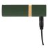 Emerald Love - Vibrador rojo recargable y resistente al agua
