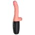 King Cock Plus 6,5 - consolador realista vibrador con testículos - color natural