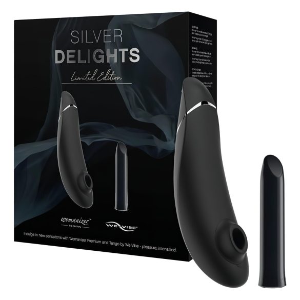 Set de Placer Womanizer Silver - Estimulador de Aire (Negro)