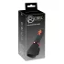 Rebel - vibrador para pene con 2 motores recargable - silicona negra