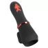 Rebel - vibrador para pene con 2 motores recargable - silicona negra