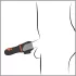 Rebel - vibrador para pene con 2 motores recargable - silicona negra