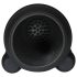 Rebel - Vibrador de bellota recargable con 2 motores (negro)