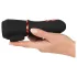 Rebel - vibrador para pene con 2 motores recargable - silicona negra