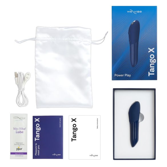 We-Vibe Tango X - vibrador bala resistente al agua - azul