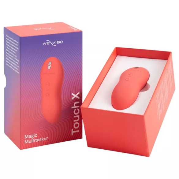 We-Vibe Touch X - vibrador de clítoris recargable e impermeable (coral)