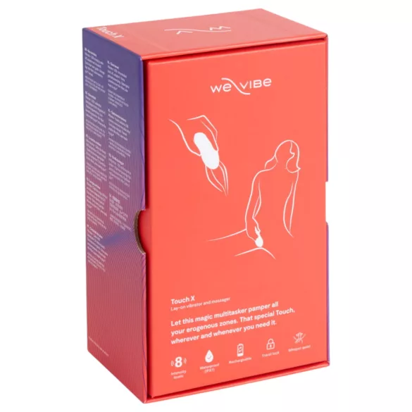 We-Vibe Touch X - vibrador de clítoris recargable e impermeable (coral)