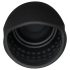 Rebel - Vibrador glande con dilatador uretral (negro)