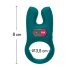 Anillo vibrador turquesa Fun Factory NOS