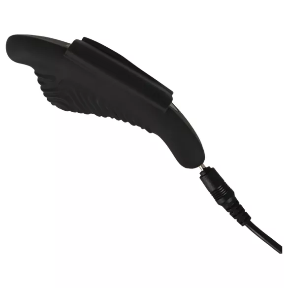 GoGasm Panty - vibrador para clítoris recargable con control remoto - negro