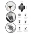 GoGasm Panty - vibrador para clítoris recargable con control remoto - negro