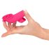 SMILE Licking - Vibrador de Dedo con Ondas de Aire y Lengua (Rosa)