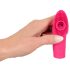 SMILE Licking - Vibrador de Dedo con Ondas de Aire y Lengua (Rosa)