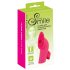 SMILE Licking - Vibrador de Dedo con Ondas de Aire y Lengua (Rosa)