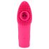 SMILE Licking - Vibrador de Dedo con Ondas de Aire y Lengua (Rosa)