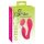 SMILE Panty - vibrador 2 en 1 inalámbrico recargable (rosa)