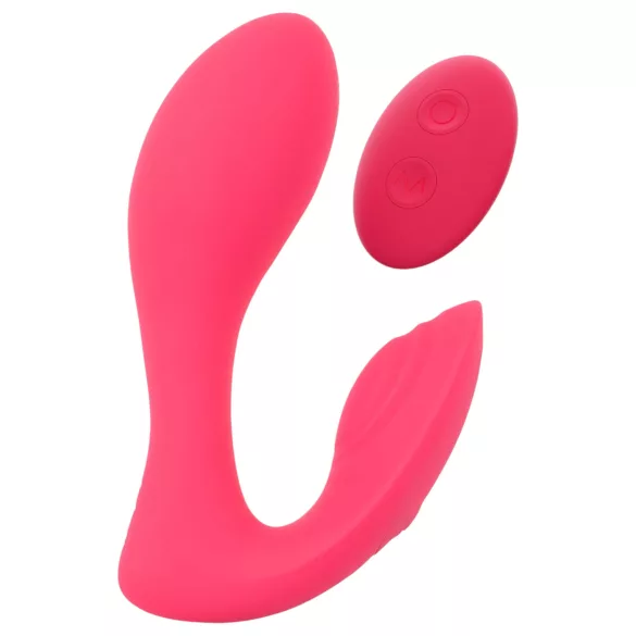 SMILE - vibrador para braguitas recargable 2 en 1 con control remoto - rosa