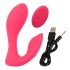 SMILE Panty - vibrador 2 en 1 inalámbrico recargable (rosa)