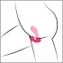 SMILE - vibrador para braguitas recargable 2 en 1 con control remoto - rosa