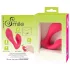 SMILE - vibrador para braguitas recargable 2 en 1 con control remoto - rosa
