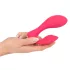 SMILE - vibrador para braguitas recargable 2 en 1 con control remoto - rosa