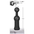 Black Velvets - Vibrador prostático (negro)