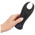 Rebel - masturbador vibrador para glande - silicona negra