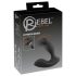 Rebel - vibrador prostático remoto recargable (negro)