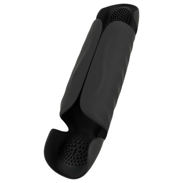Rebel - Vibrador de Bellota con 3 Motores (Negro)
