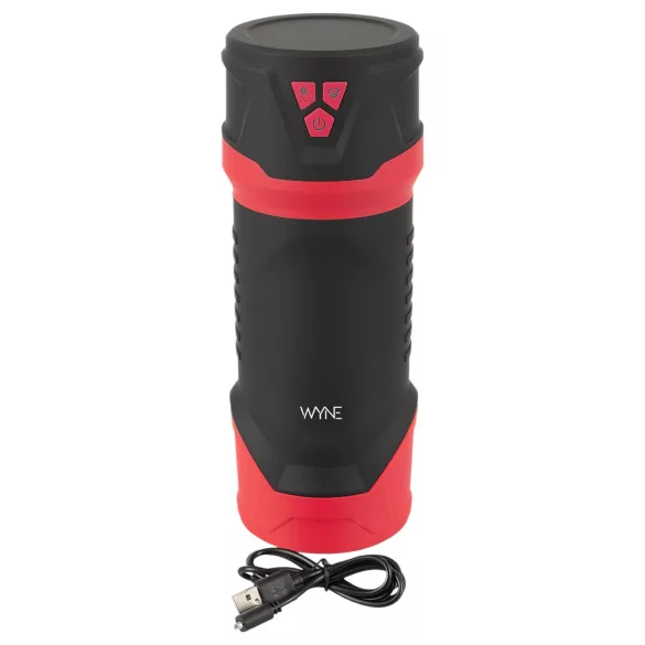 WYNE 04 - masturbador recargable con vibración y succión - marrón