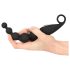 Cuentas Anales ANOS - Vibrador de cuentas anales (negro)