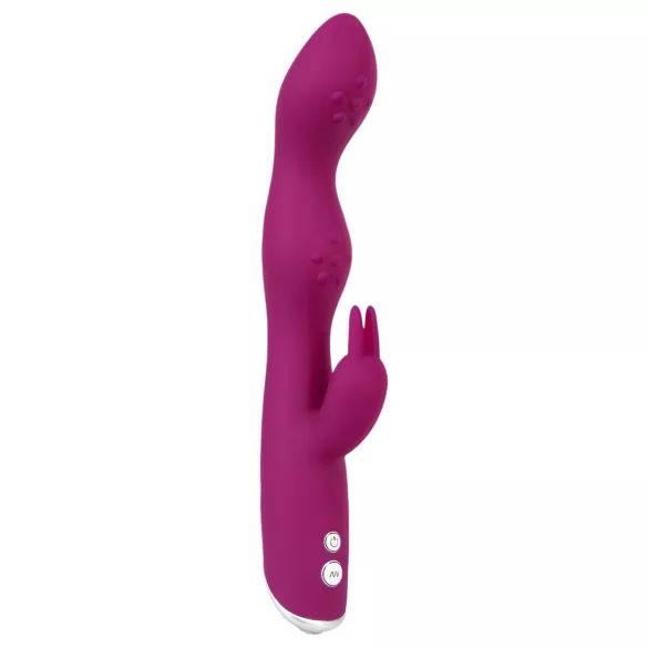 SMILE - vibrador flexible con brazo para clítoris A y punto G - silicona lila
