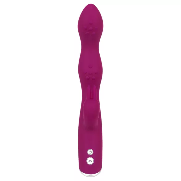 SMILE - vibrador flexible con brazo para clítoris A y punto G - silicona lila