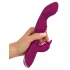 SMILE - vibrador flexible con brazo para clítoris A y punto G - silicona lila