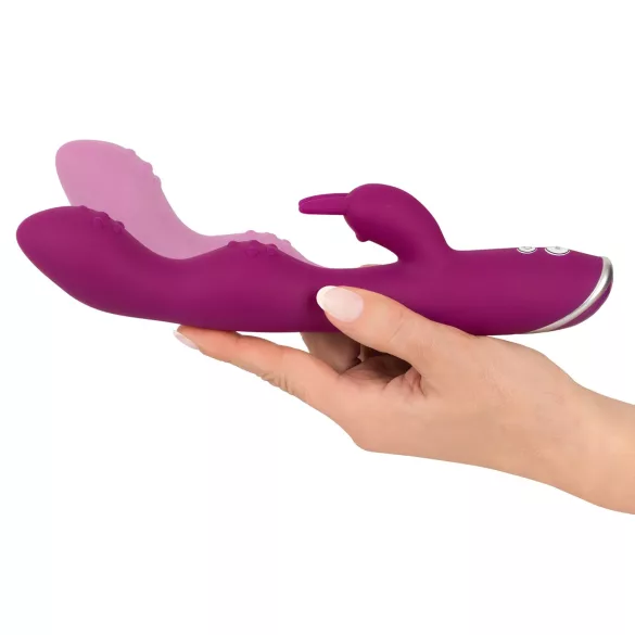 SMILE - vibrador flexible con brazo para clítoris A y punto G - silicona lila