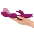 SMILE - vibrador flexible con brazo para clítoris A y punto G - silicona lila