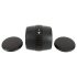 Donut Vibrador Recargable - Masturbador Masculino (Negro)