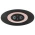ANOS - vibrador anal con control remoto (negro)