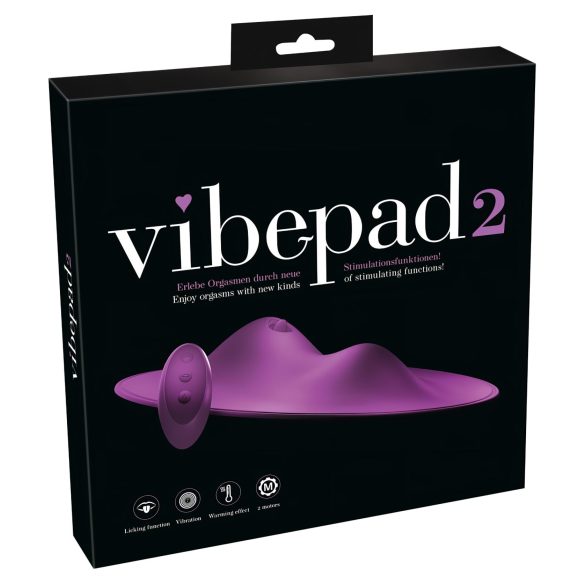 VibePad 2 - almohadilla vibradora lila