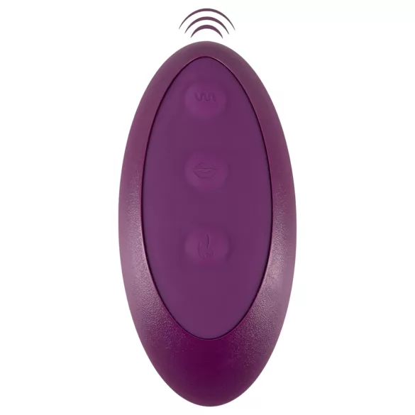 VibePad 2 - almohada vibradora estimuladora de clítoris - silicona lila