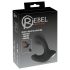 Rebel RC - inflable vibrador anal recargable con control remoto (negro)
