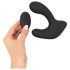 Rebel RC - inflable vibrador anal recargable con control remoto (negro)