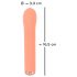You2Toys - Vibrador punto G mini recargable - silicona melocotón