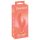You2Toys Peachy! Mini Rabbit - Vibrador Recargable con Conejito (Durazno)