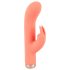 You2Toys Peachy! Mini Rabbit - Vibrador Recargable con Conejito (Durazno)
